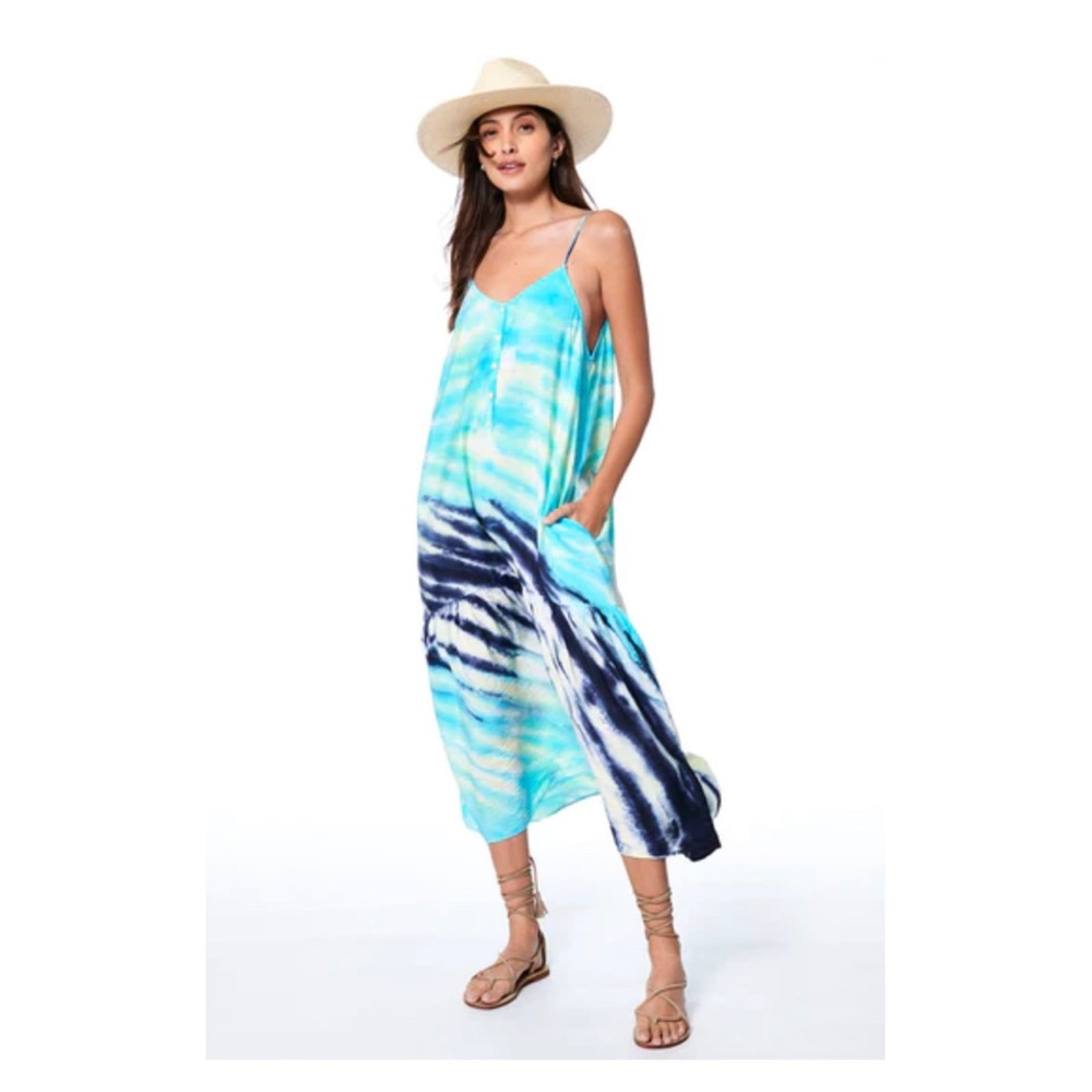 Ever midi dress - Scuba Bahama Wash - Medium
